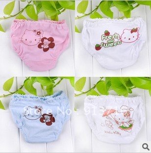 Children underwear Kitty bread pants wholesale 1-6 years 24pcs/lot