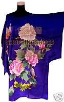 Chinese gown bathing dress bathrobe bedgown 591408 blue