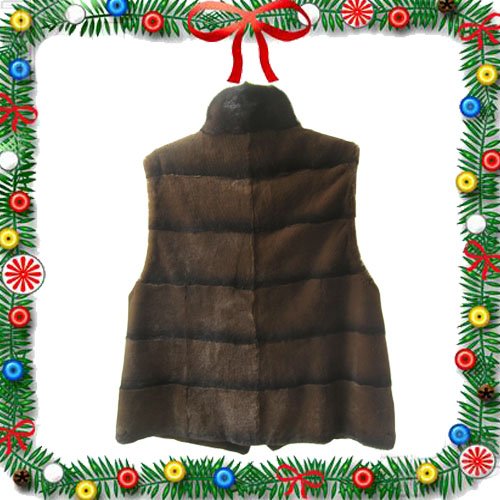 [Christmas gift] Discount Real Rex rabbit fur coat for lady