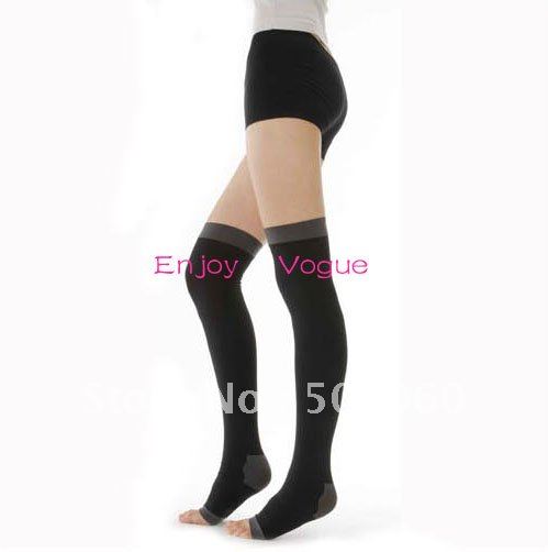 Christmas promotional gifts women's/ladies classic medical/compression/varicosity/thin leg knee high sleeping leg warmers/socks