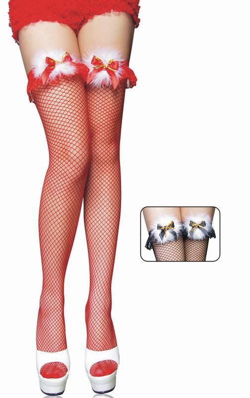 Christmas Sexy Red Nylon Fishnet Stockings LC79044 Cheap price Free Shipping Drop Shipping