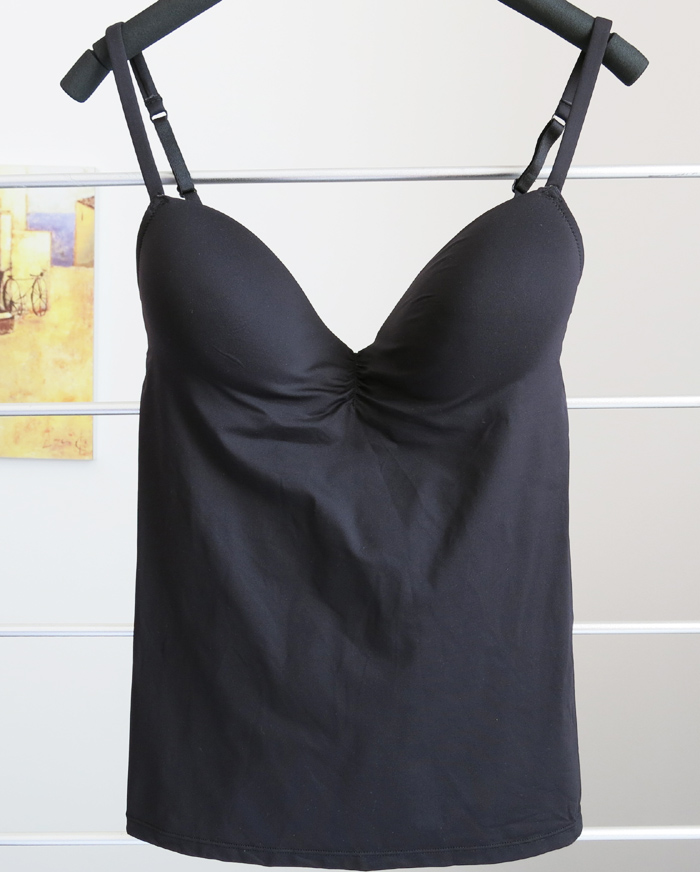 Circle thin cup one piece spaghetti strap bra 80c85c85d