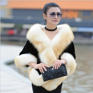 Classic luxury rex rabbit fur coat full piece leather fox fur neckline muti color soft rabbit fur coat ems free shipping s2803