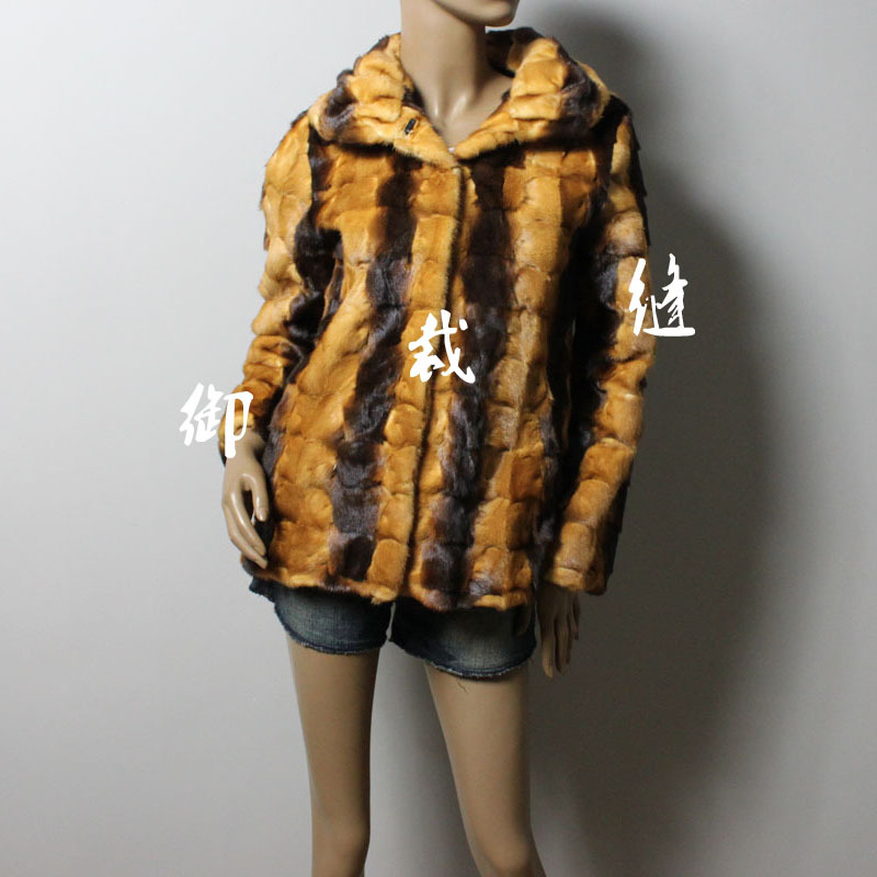 Classic mink outerwear mother paragraph fight mink fur top m001