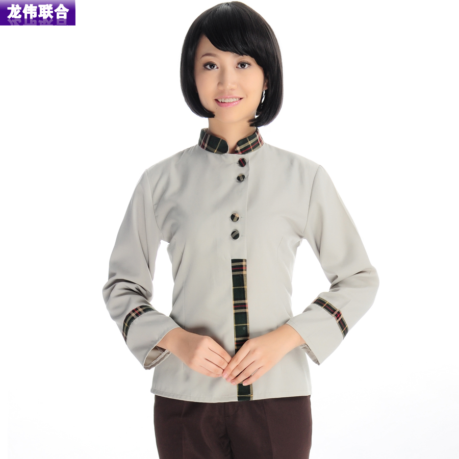 Cleaning service long-sleeve work wear winter female cleaning uniforms tooling bj528