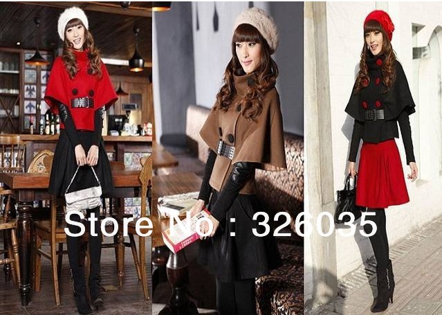 Clothes are fashionable 2012 qiu dong outfit han new cloth skirt three-piece suit (suit with belt)