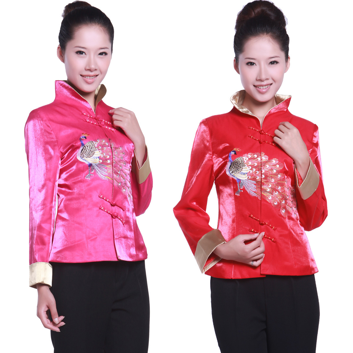 Clothes work wear autumn and winter tang suit tang suit work wear long-sleeve