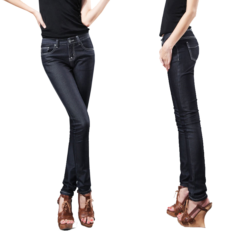 Clothing 2012 spring slim female trousers skinny pants pencil pants spring trousers jeans