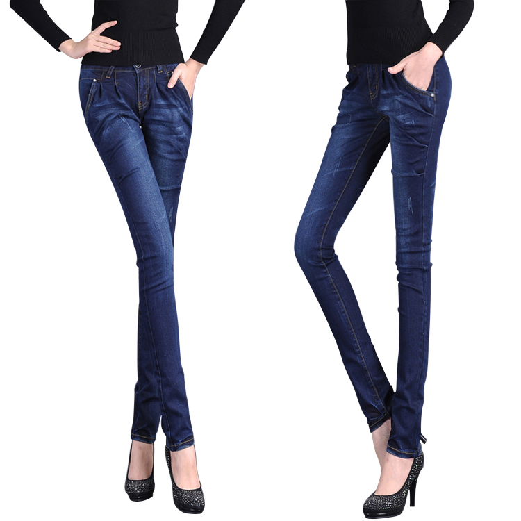 Clothing 2012 spring women's jeans pencil pants skinny pants trousers spring female trousers