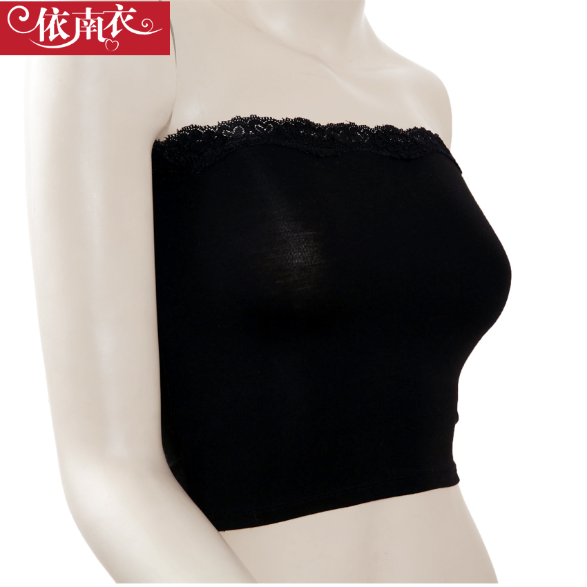 Clothing summer lace modal medium-long women's underwear top tube top tube top