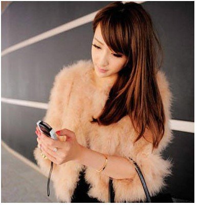 coat women 2012,women's Faux Fur elegant noble super soft top grade man-made cony hair pink warm winter coat,free shipping