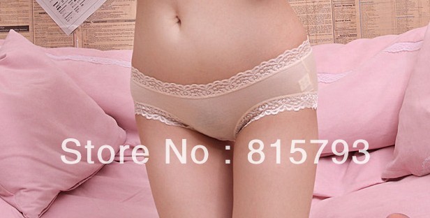 comfortable modal 2012 spring and summer sexy solid color lady woman underwear