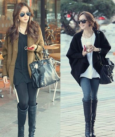 COMFY BATWING SLEEVES OPEN CARDIGAN KNIT COAT 1499