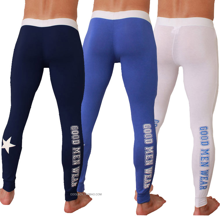 Consmile underwear superbody low-waist male long johns thin modal legging tights underpants