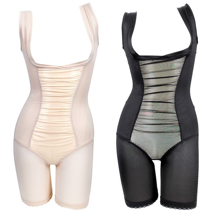 Cool ultra-thin radiation-resistant mint slimming clothes slender waist one piece shaper