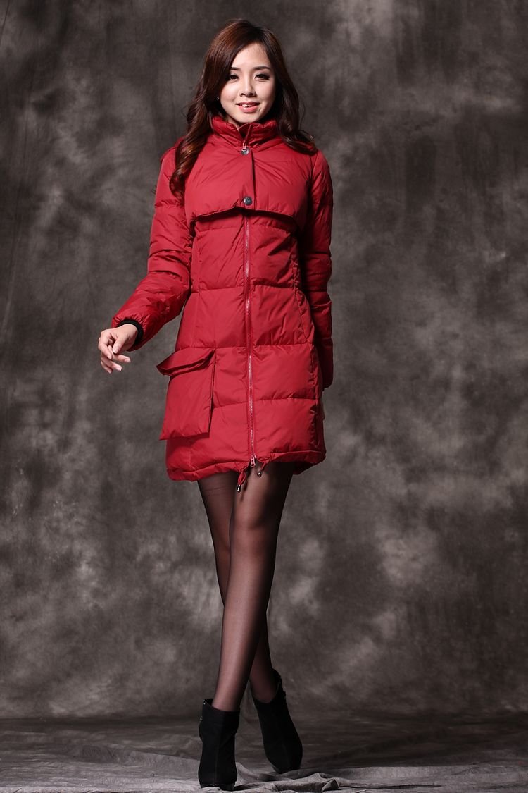 cop copine long down jacket