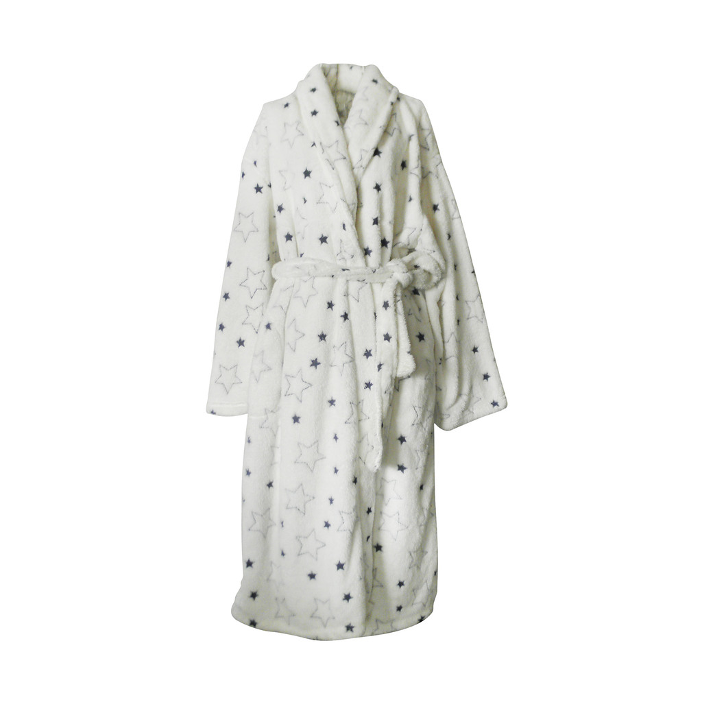 Coral fleece bathrobe robe double faced velvet lounge long design jacquard female w20805