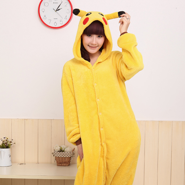 Coral fleece thatmany one piece sleepwear thickening lovers animal sleepwear cartoon derlook sleepwear