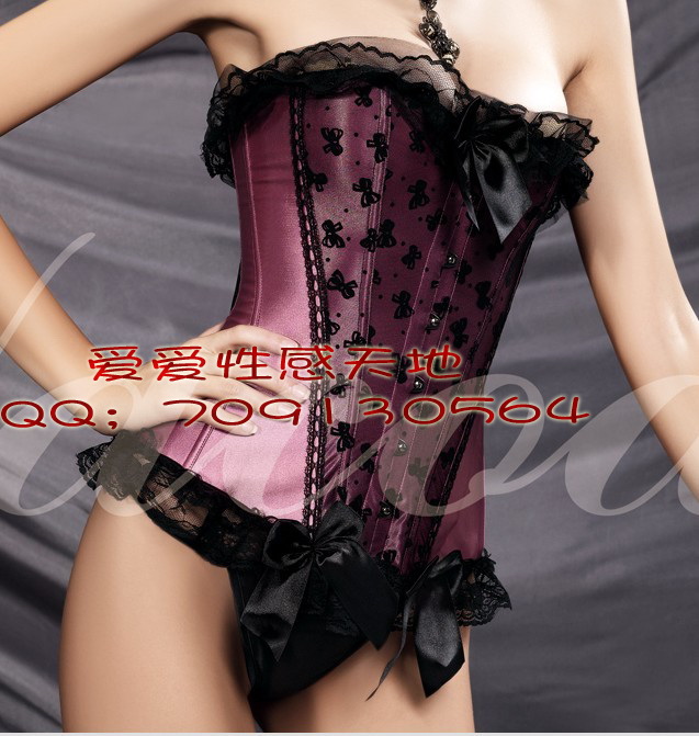 Corselets vest bone clothing quality luxury royal shapewear deep pink gorgeous fashion shaper 6020