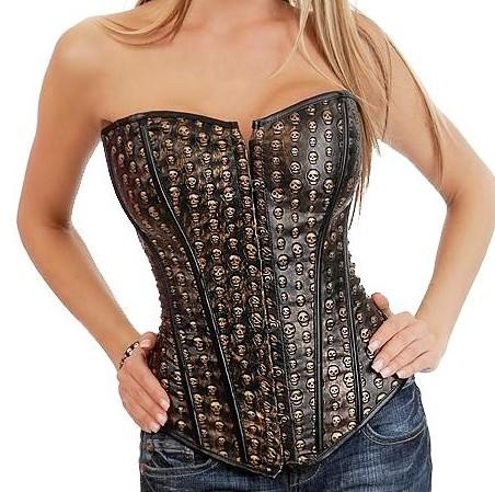 Corset bra vest leather royal shapewear sexy shaper 1033