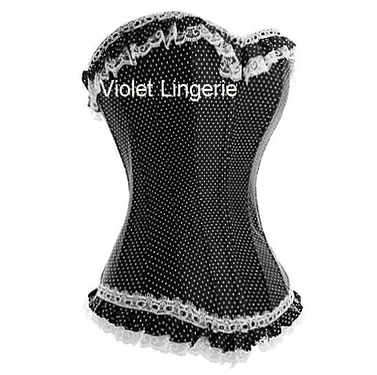 Corset , lingerie sexy royal shapewear popper ribbon 8005