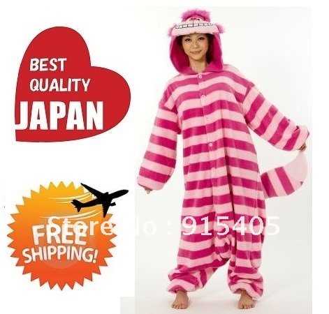 Cosplay pajamas party costumes Xmas Cheshire Cat Costume Kigurumi