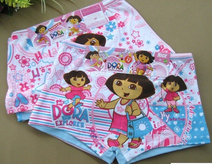 Cotton children's underwear, children's cartoon boxer briefs free shipping