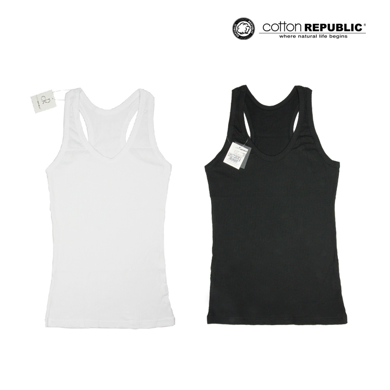 Cotton republic 2012 female tank 100% cotton female basic underwear 53153140