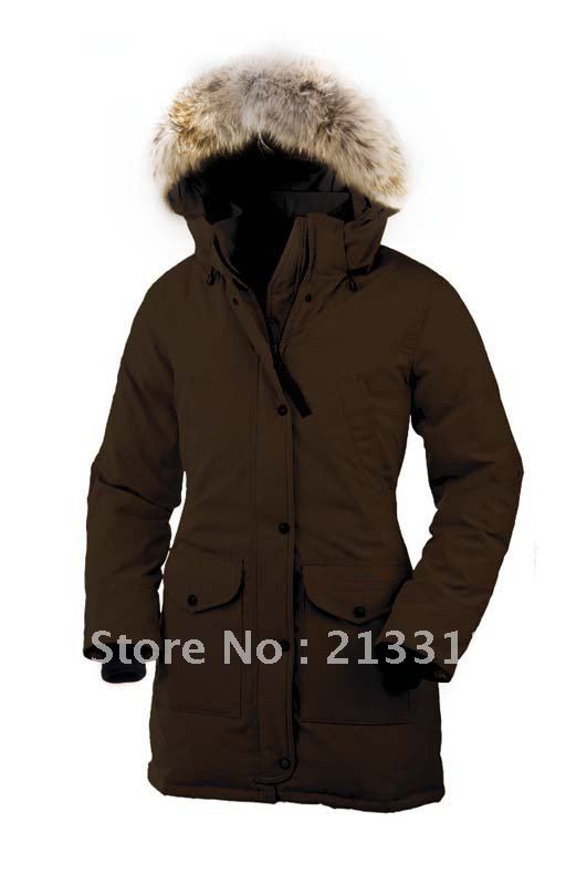 CPAM Free Shopping Warm Down Jacket Lady's Winter Coat Goose Down Parka Trillium Jacket Women's Long Down Coat Size XS -- XXL