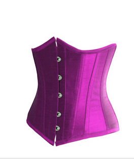 CPAP  free  shipping!Wholesale&retail New sexy purple Waist Cincher underbust corset