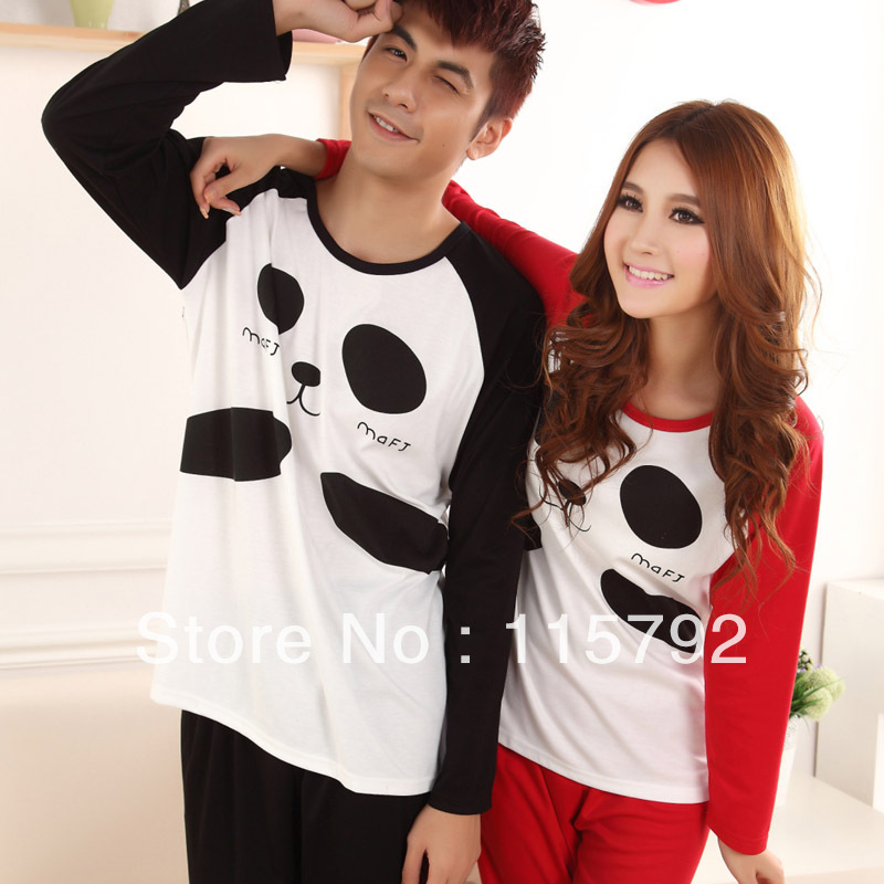 Crazy Sales Home Suit women Cute Couple Hoodies Couples Pajamas(Free Shipping )