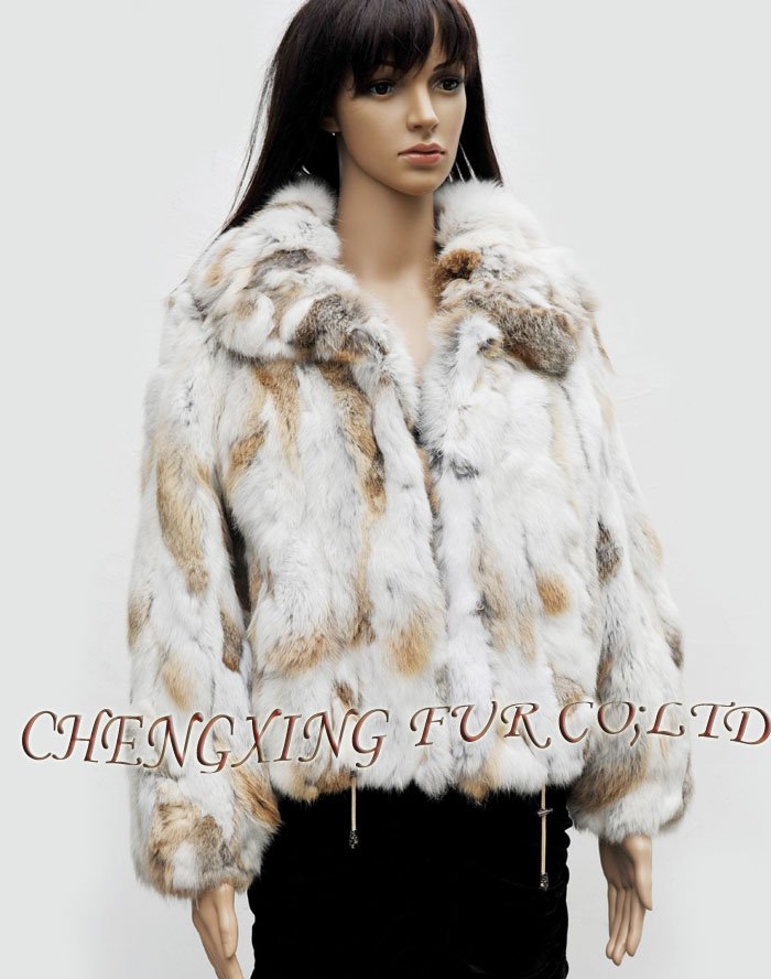 CX-G-A-10B Rabbit Fur Fashion Clothing - Natural Colour~ Drop Shipping