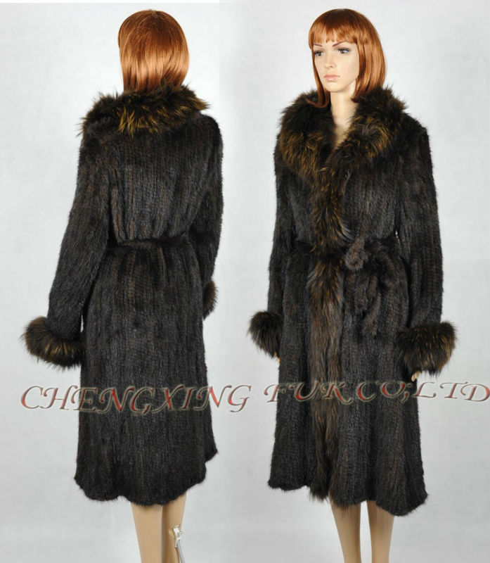 CX-G-A-82 Genunie Mink Fur Greatcoat ~ Overcoat ~ DROP SHIPPING