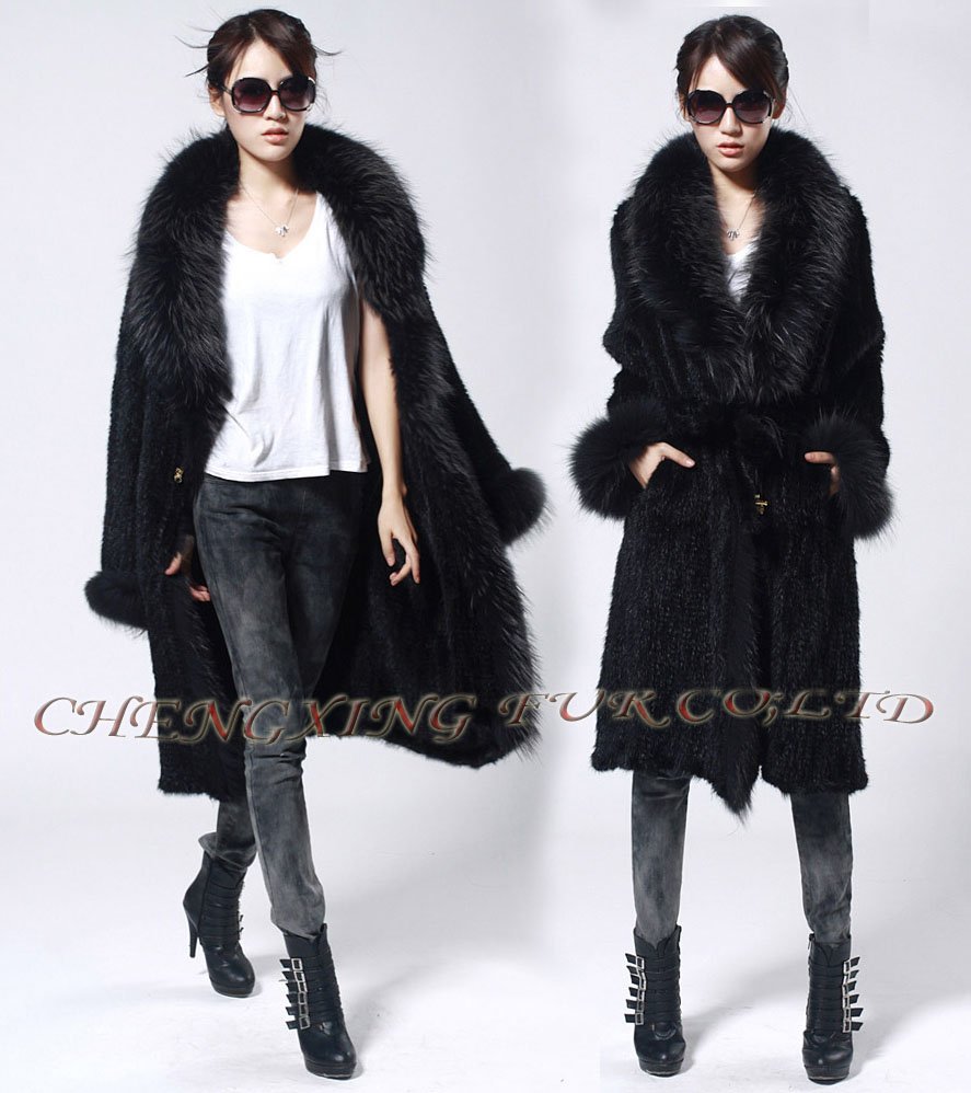 CX-G-A-82B Genunie Mink Fur Coat  ~ DROP SHIPPING