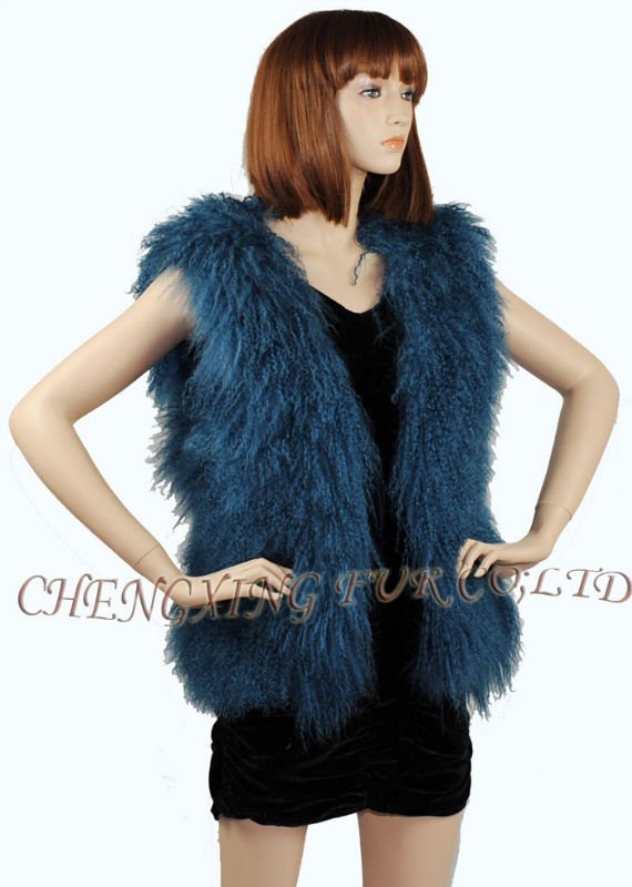 CX-G-B-160A Genuine Lamb Fur Vest ~ Hot Selling ~ DROP SHIPPING