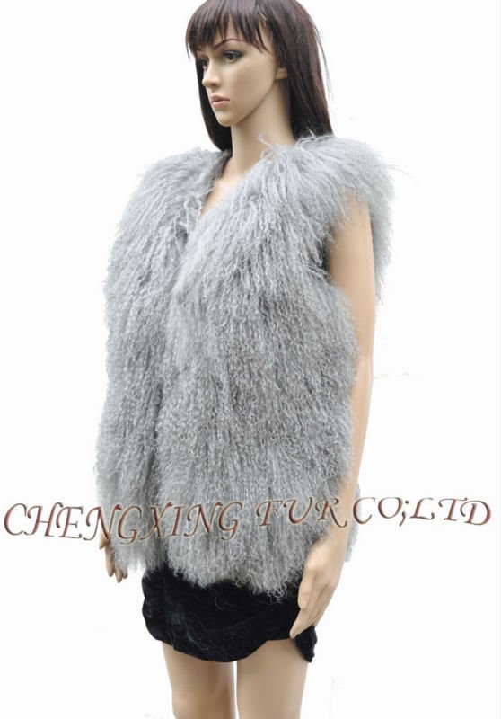 CX-G-B-160BGenuine Lamb Fur Vest ~ Hot Selling ~ DROP SHIPPING