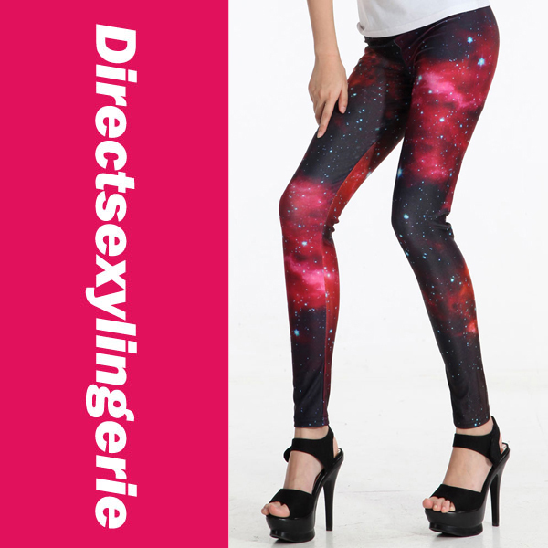 Dark Night Dense Galaxy Leggings LC79134 Cheap Price Drop Shipping