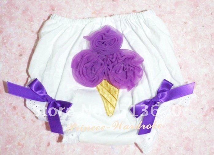 Dark Purple Ice Cream Panties Bloomers MABC08