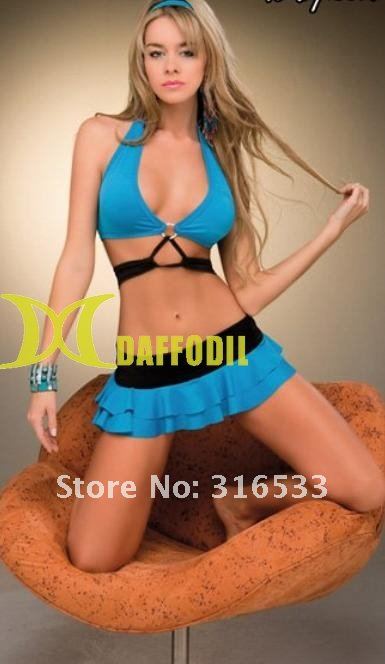 DDstore wholesale lingeries sexy club wear ladies bodysuit fashion adult costume 3sets/lot  DDL095