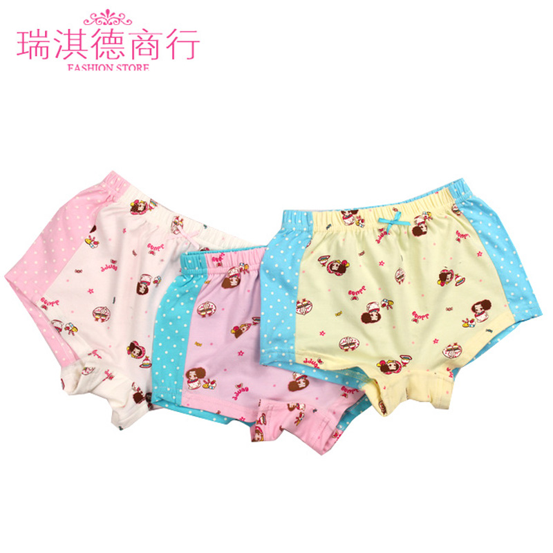 Ddung girls clothing 100% cotton knitted shorts trunk panties set ds122920