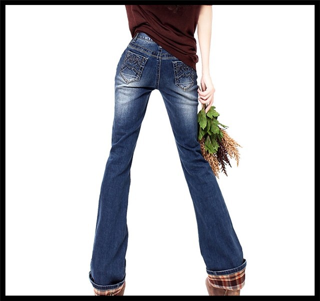 [DEMONSTYLE]2013 Spring new arrival lady's trousers,pants,original design trousers,women's jeans KN12529D