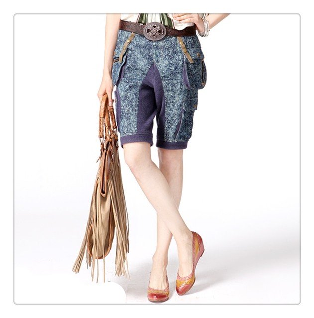 DEMONSTYLE lady's shorts,women's denim shorts jeans A09709