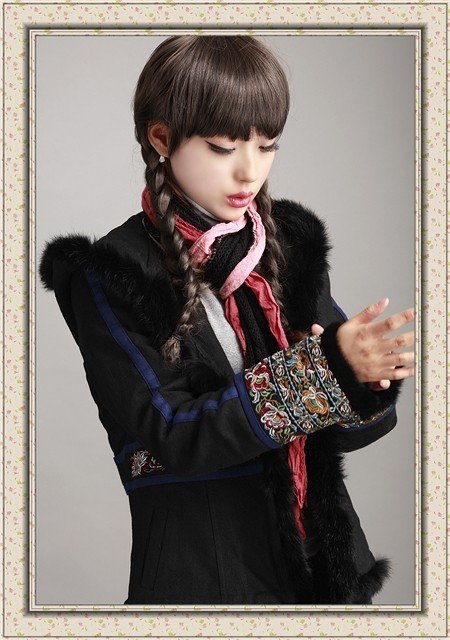 [DEMONSTYLE] New arrival lady's coat,women's coat origianl design