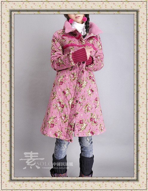 DEMONSTYLE New arrival women's coat,lady's overcoat,original design