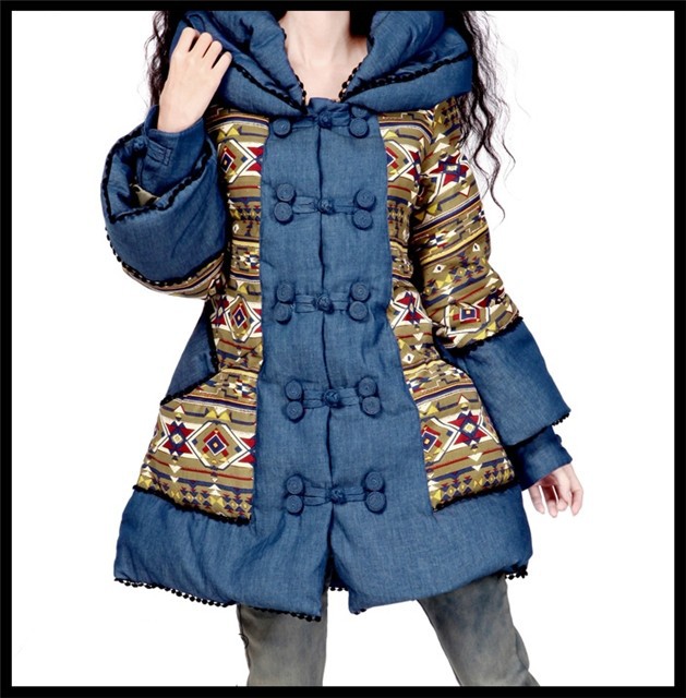 DEMONSTYLE Winter New arrival women's 90%white duck down jacket,lady's eiderdown coat,  CK10121D