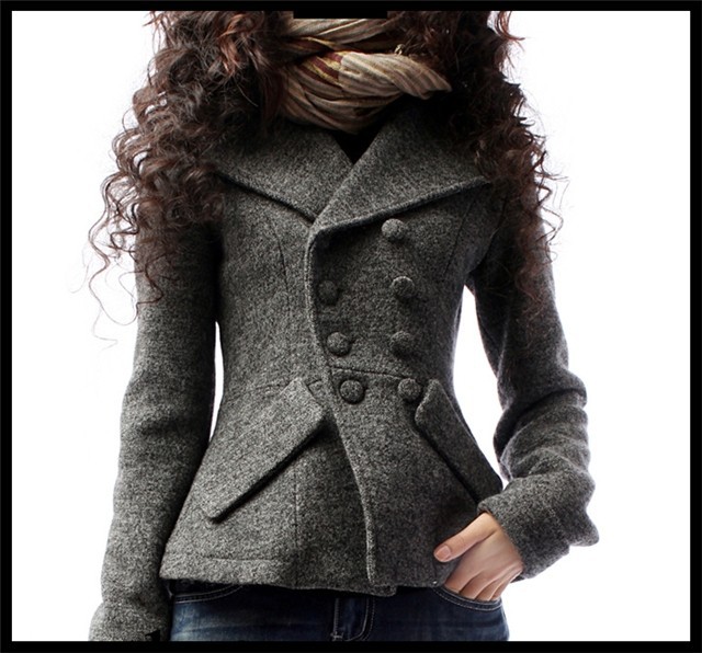 DEMONSTYLE Winter New arrival women's jacket,lady's coat, A09792