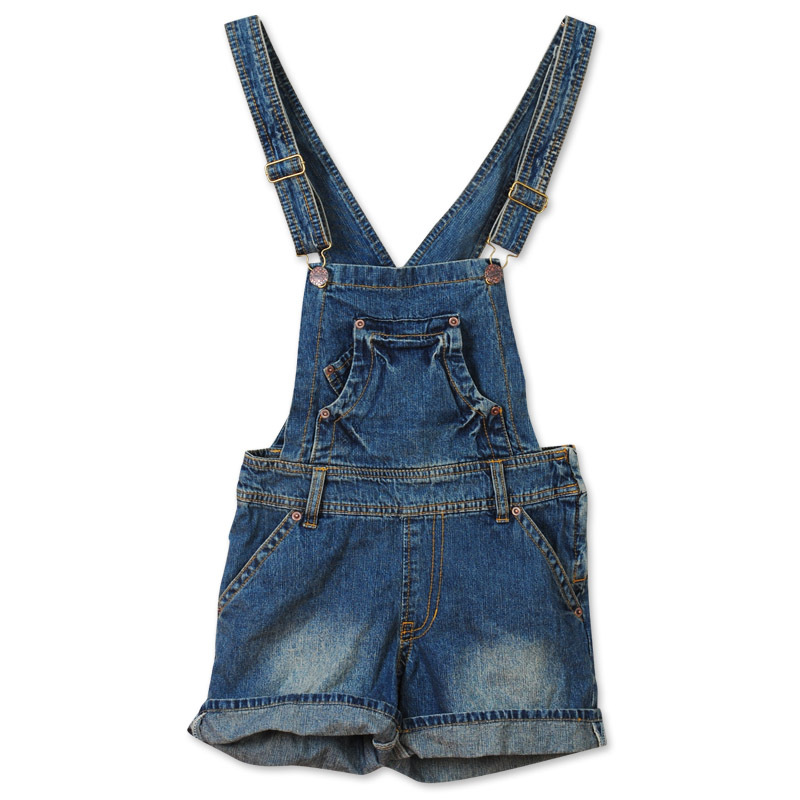 Denim bib pants female loose denim jumpsuit shorts female shorts suspenders female 2013