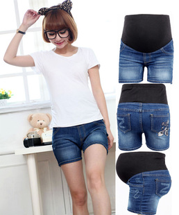 Denim shorts maternity denim shorts k102