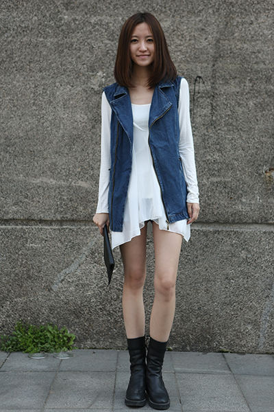 Denim vest