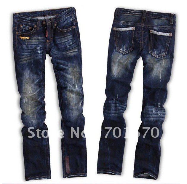 designer jeans 2011 D2 Washed women denim jeans slim fit pant Jean trousers Casual pants V76 free shipping